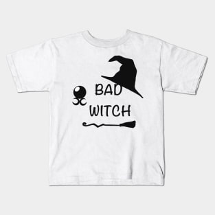 Bad witch Halloween gift idea Kids T-Shirt